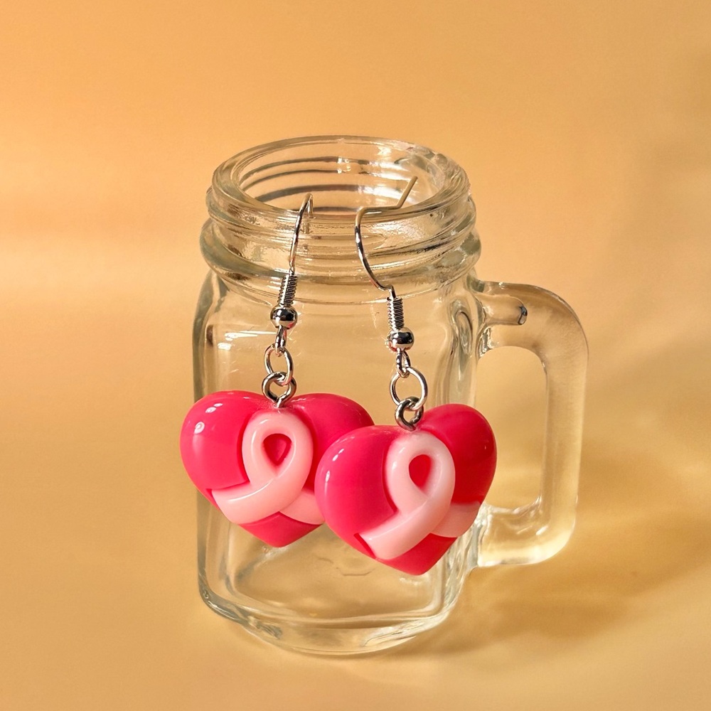 Breast Cancer Awareness Earrings